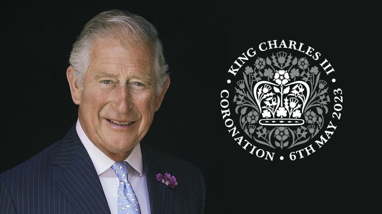 Portrait of Charles III ahead of his Coronation