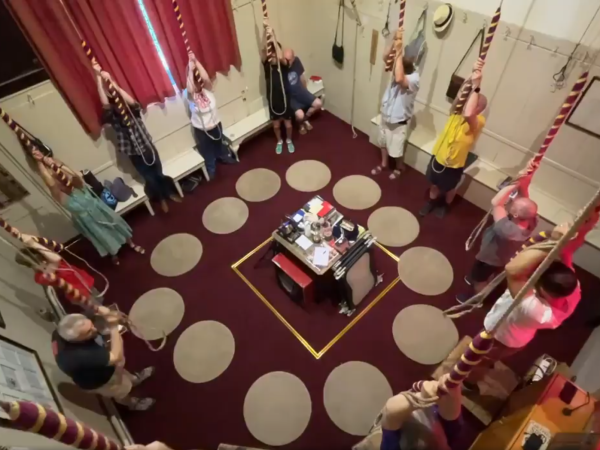 LMSCR ringing the Minster bells